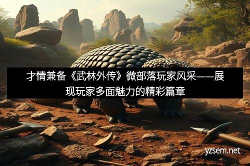才情兼备《武林外传》微部落玩家风采——展现玩家多面魅力的精彩篇章